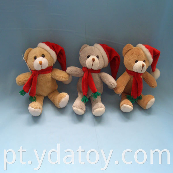 Cute scarf plush teddy bear